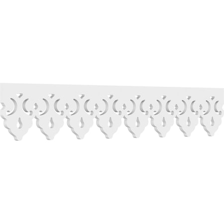 Ekena Millwork Markham Architectural Grade PVC Running Trim, 8"H x 5/8"P x 48"L RUNP08X0625X48MRK